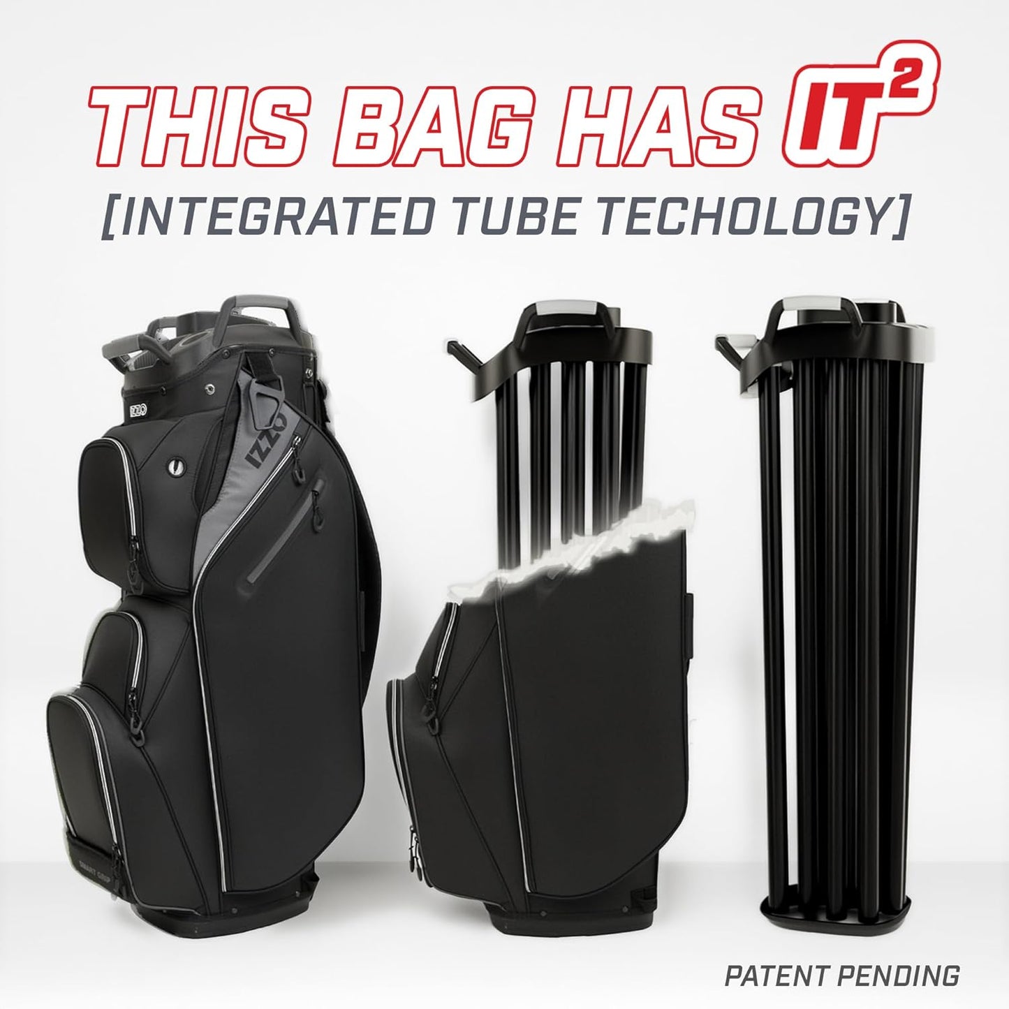 Izzo Ultimate Organizer Golf Cart Bag