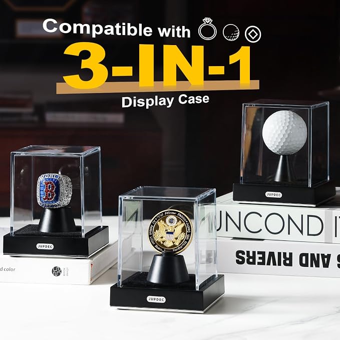 JupDec Coin Display Case, Dustproof Cube Showcase - Image 6