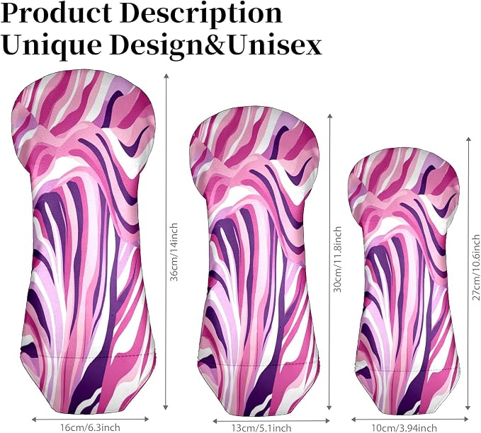 Funny Butterfly Colorful Golf Head Covers - Image 5