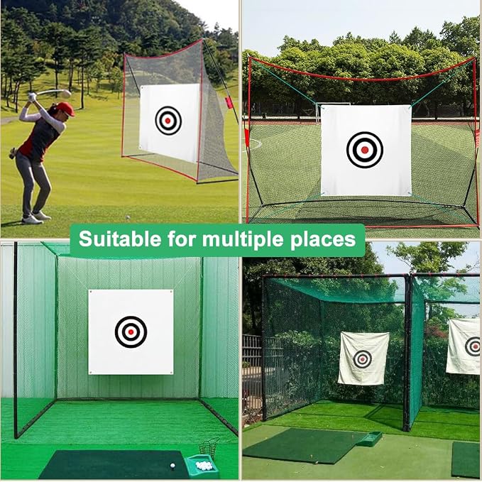 57" x 57" Silent Practice Hitting Net - Image 6