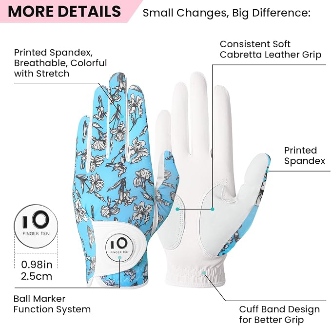 FINGER TEN Stylish Golf Gloves Women - Image 2