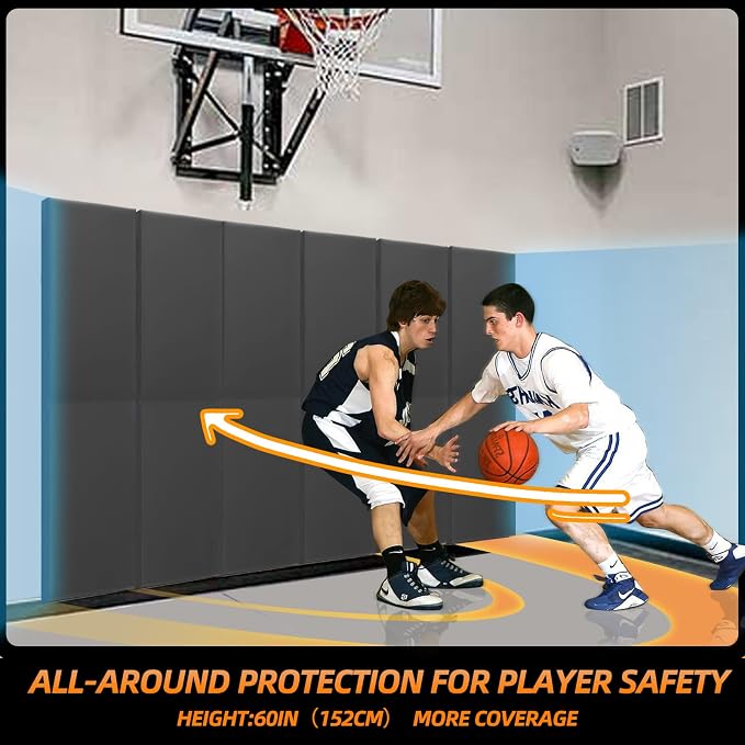 PROGOAL Gym Wall Paddings Basketball Court Wall Protection Pad - Image 6