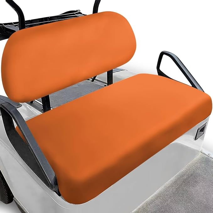 Fashion Print Golf Cart Seat Covers 2 Passenger Golf Cart Backrest Cover Golf by Knextrepoy