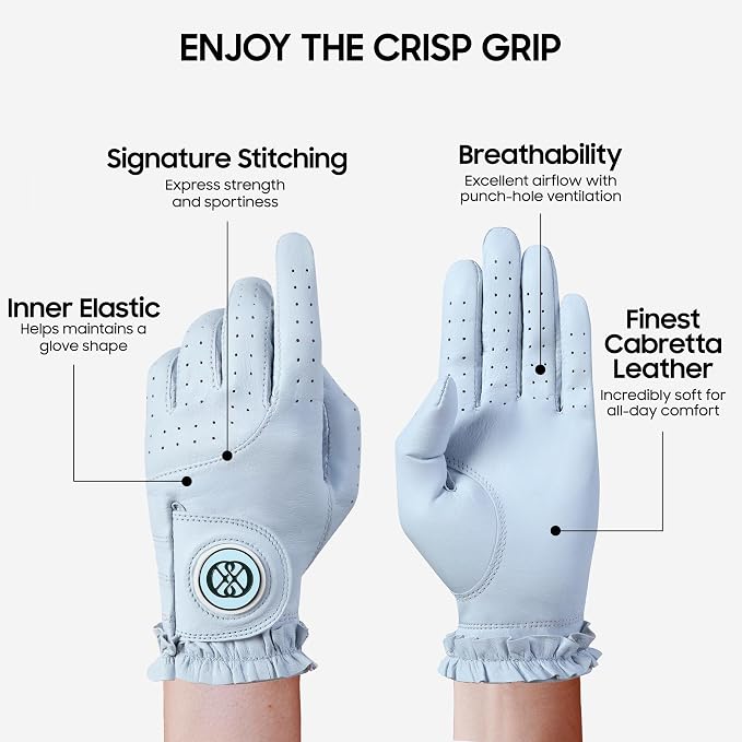 CLAPLEY Women’s Golf Glove – Premium Cabretta Leather - Image 2