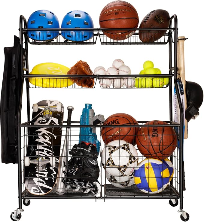WEYMILA Sport Equipment Organizer by WEYIMILA