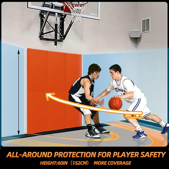 PROGOAL Gym Wall Paddings Basketball Court Wall Protection Pad - Image 6