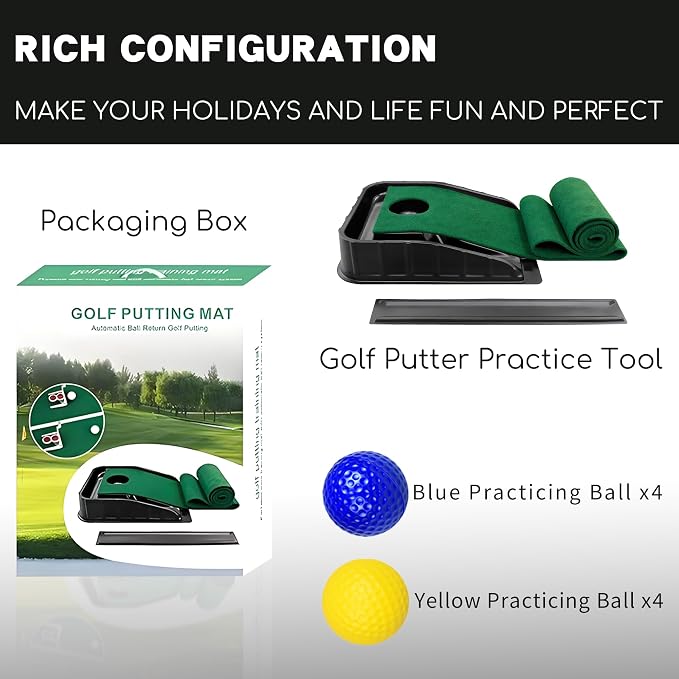 Golf Putting Mat Indoor - Image 4
