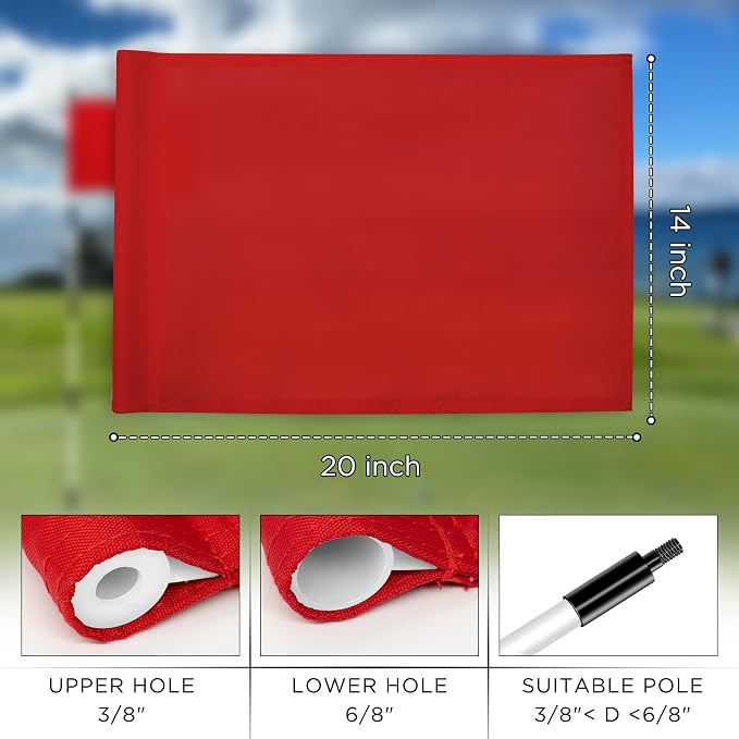 KINGTOP Golf Flag 20x14 Inch - Image 3