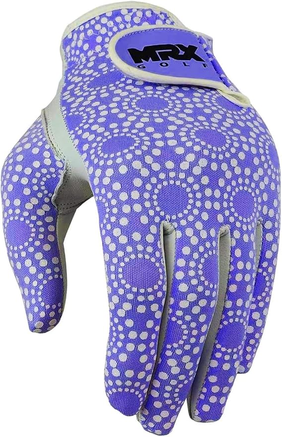 MRX Women Golf Glove Left Handed Golf Gloves Sweat Resistant Soft Cabretta - Image 8