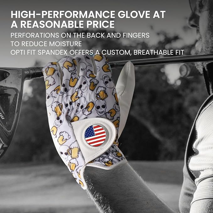 FINGER TEN Golf Gloves Men Right Handed Golfer Left Hand - Image 7