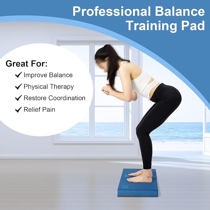 StrongTek Professional Foam Exercise Balance Pad - Image 4