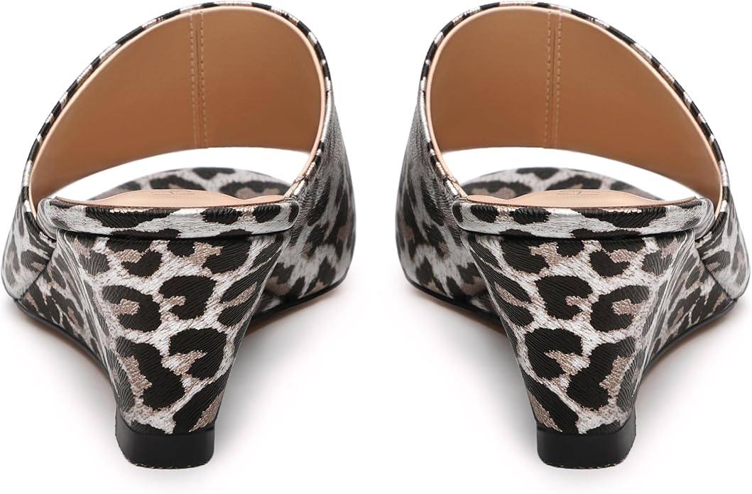 Wedge Sandals for Women Open Toe Wedge Heels Womens Matte High Heel Sandal - Image 4