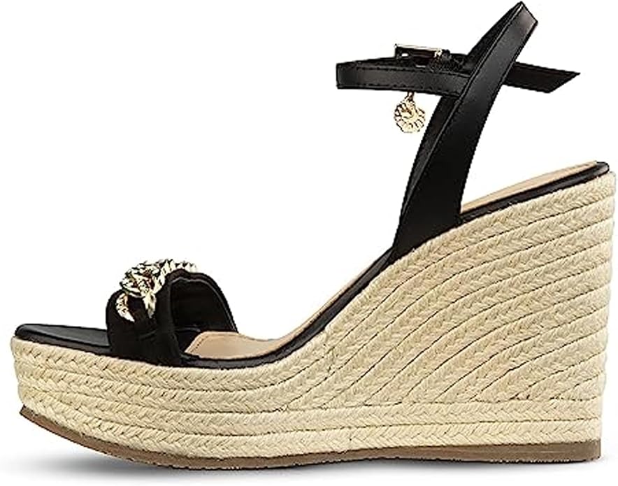 JATAREA Leather Wedge Sandals for Women | Women's Sandals Perfect for Summer by JATAREA