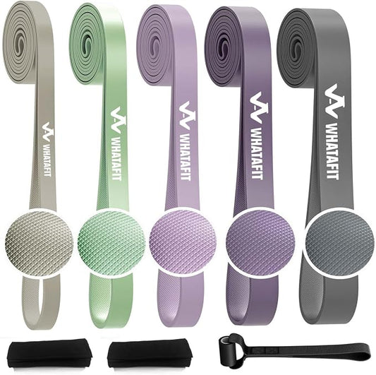 WHATAFIT Resistance Bands, Pull Up Assist Bands Set by WHATAFIT