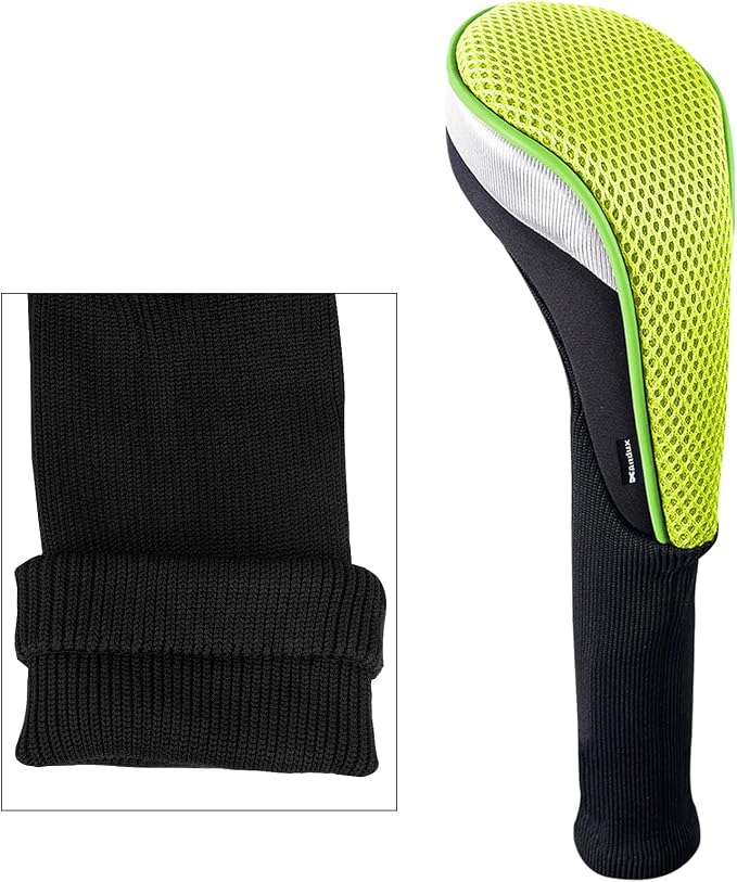 Andux 3pcs/Set Golf 460cc Driver Wood Club Head Covers Long Neck - Image 6