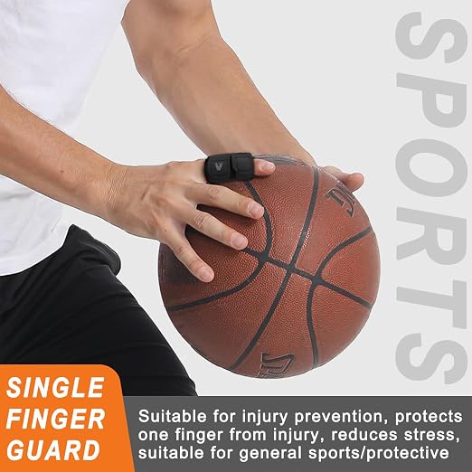 2PCS Finger Splints Finger Sleeves Protectors, Compression Elastic Adjustable - Image 3