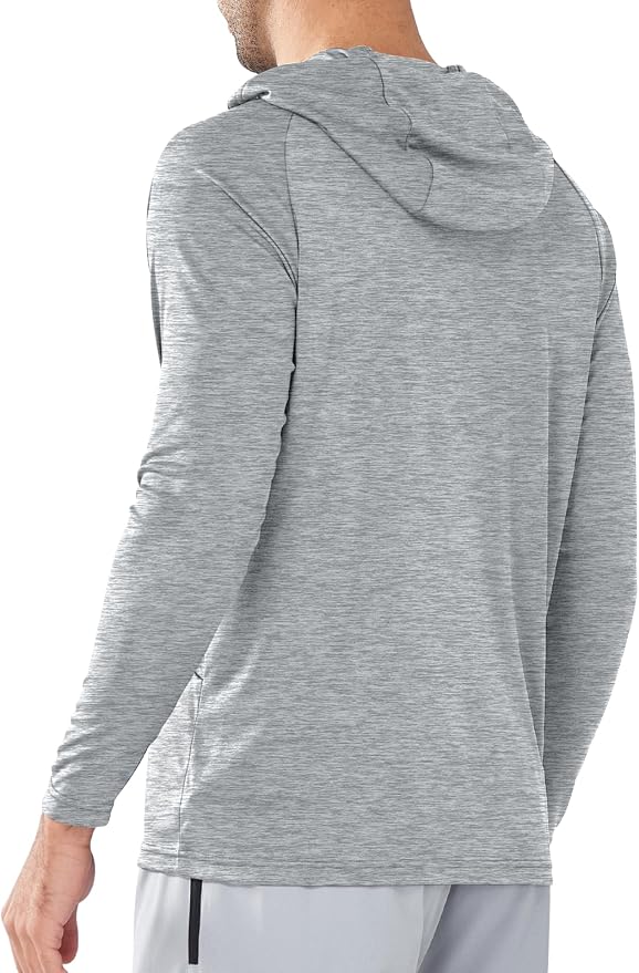 NORTHYARD Men's UPF 50+ Hoodie Shirts Long Sleeve Sun Protection Fishing Swim - Image 3
