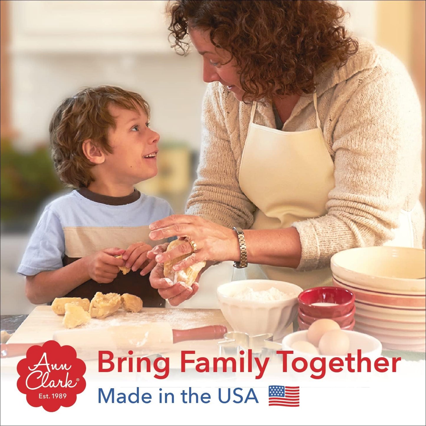 Happy Gingerbread Man Cookie Cutter, 3" by Ann Clark Cookie Cutters