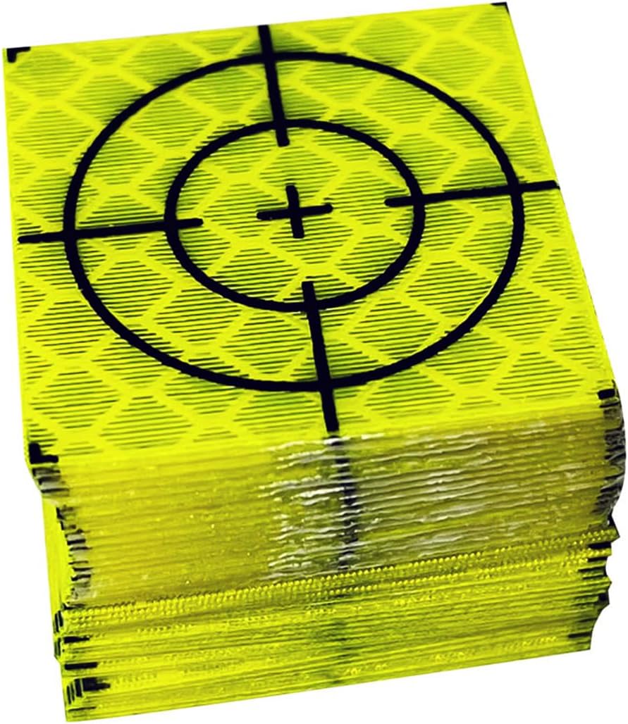 100PCS 30MM /40MM/ 50MM/ 60MM Reflector Targets for Total Stations Green