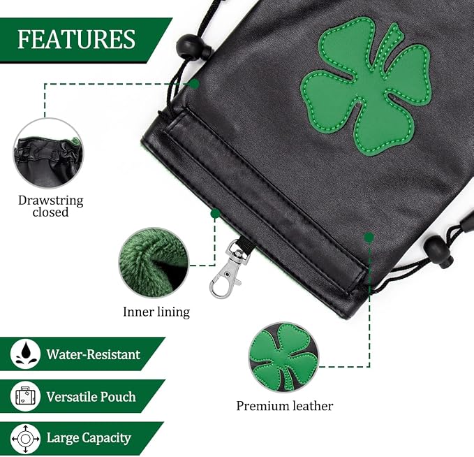 Golf Valuables Pouch, Golf Bag Pouch - Image 2