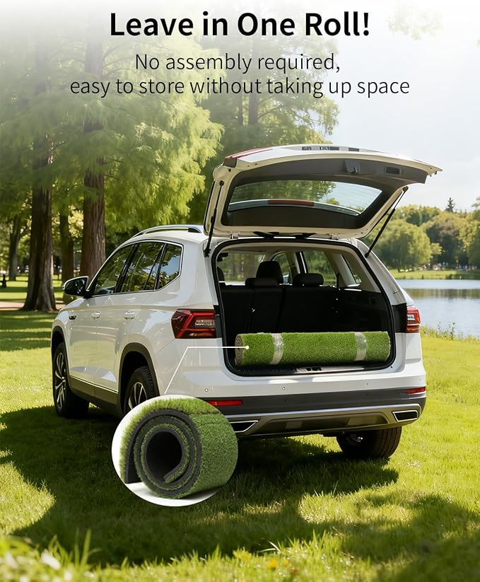 5.2x4ft & 6x4ft 21mm-45mm Dual-Turf Golf Mat - Image 8