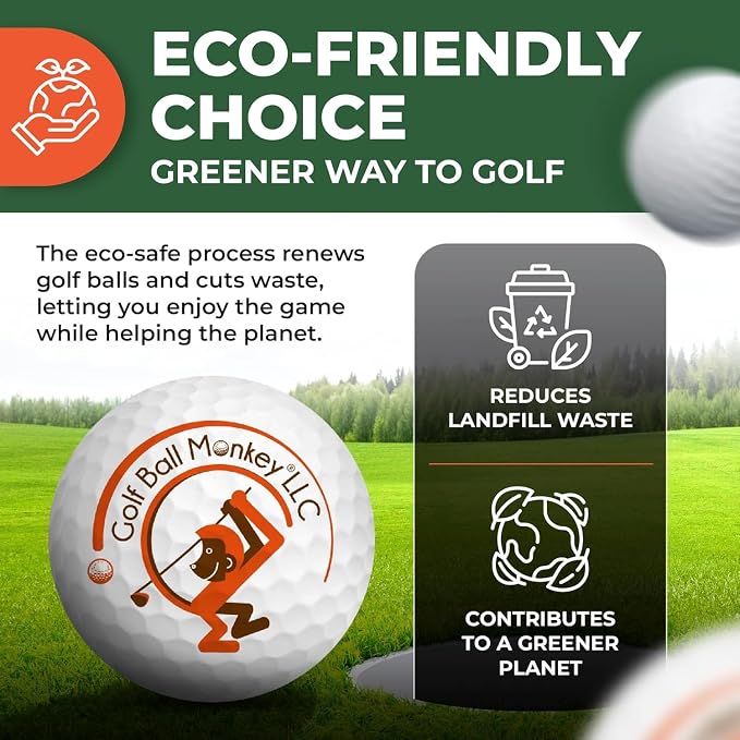 Golf Ball Monkey Cheap Recycled - Image 3