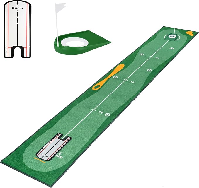 GLANC Golf Putting Practice Mat Set by GLANC+TECHNOLOGY+CO.%2CLTD.