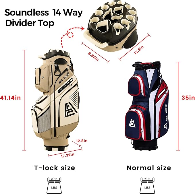 ASK ECHO T-Lock Golf Cart Bag - Image 4