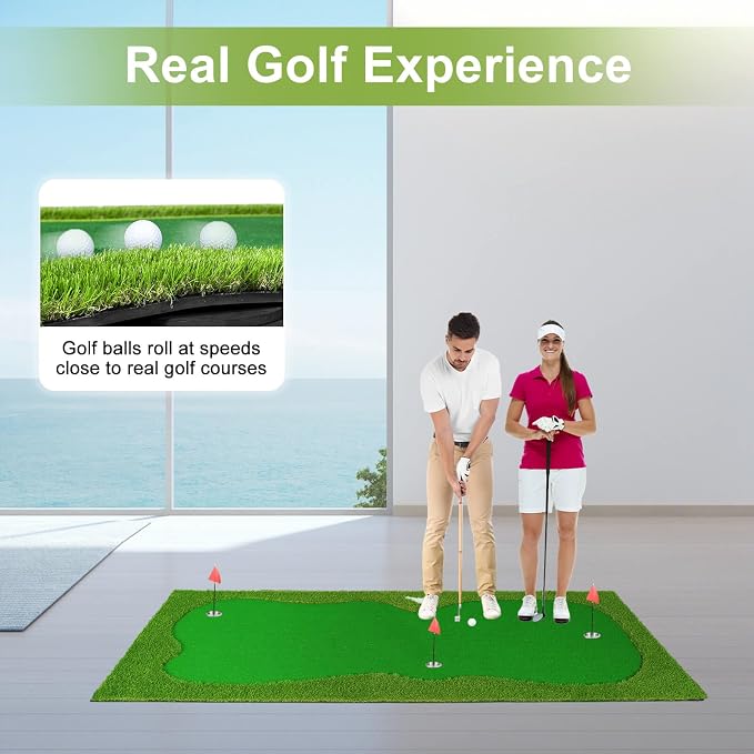 Golf Putting Green Mat, Professional Large Putting Mat - Image 2