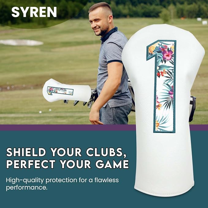 Syren Tropics Club Head Cover - Image 5