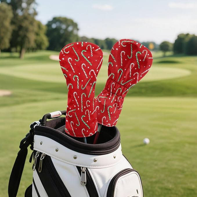 Golf Club Head Covers for Club Protective, Waterproof PU Leather Driver Fairway - Image 5