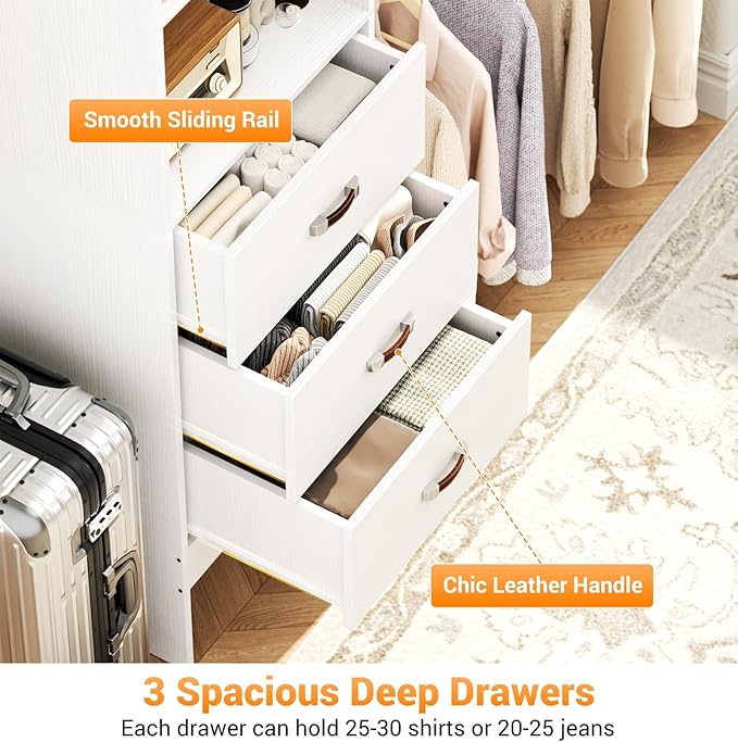 Homieasy 96 Inches Closet Organizer System, 8FT Customizable Walk In Closet - Image 4