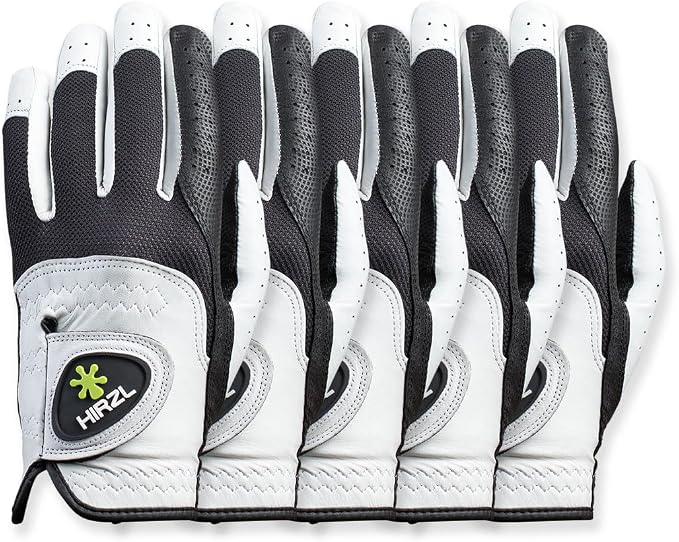 HIRZL Trust Control 2.0 Golf Gloves, All Weather Mens Golf Glove, Kangaroo - Image 2