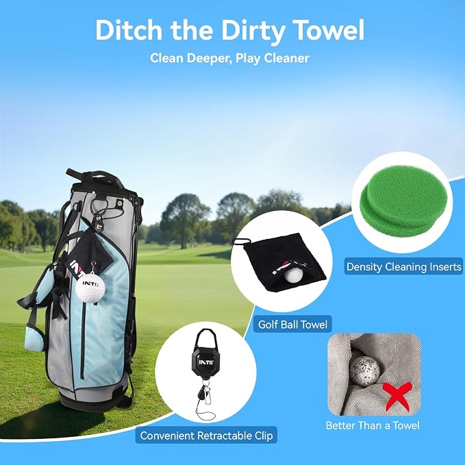Portable Golf Ball Cleaner More Lightweight, Home Golf Ball Washer - Image 4