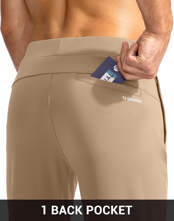 G Gradual Men's Golf Joggers Pants - Image 6