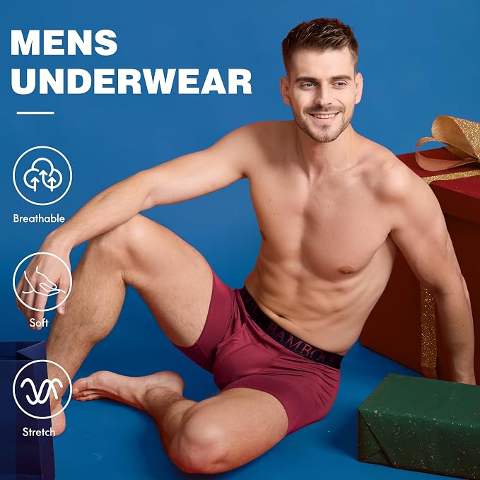 BAMBOO COOL Men's Ultra ComfortSoft Underwear, Moisture Wicking & Breathable No - Image 2
