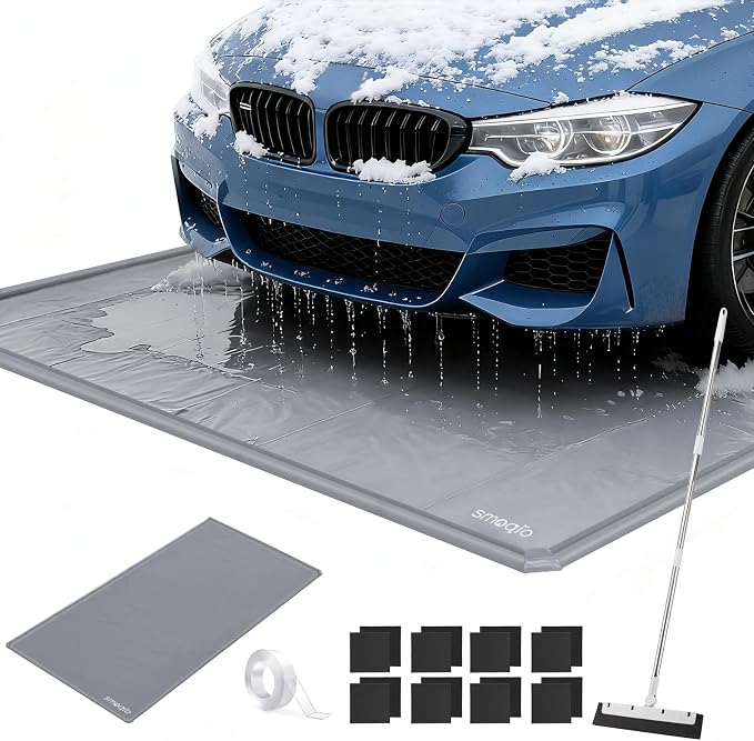 Garage Floor Mat, Containment Mats by SMOQIO