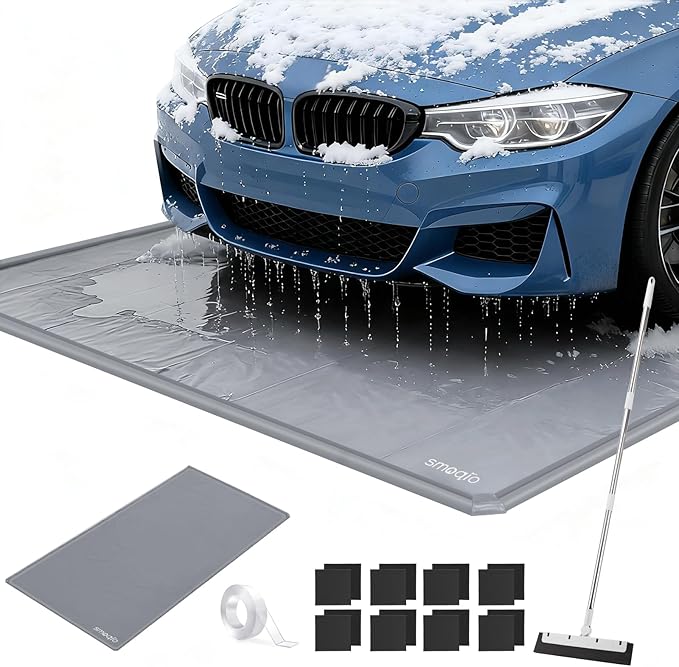 Garage Floor Mat, Containment Mats by SMOQIO
