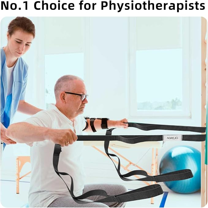 Stretching Strap Yoga Strap Physical Therapy - Image 6