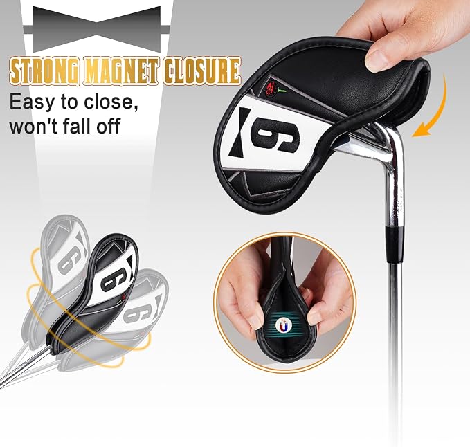 The Golf Father Golf Club Covers, Driver Fairway Hybrid Headcover, Funny Putter - Image 4
