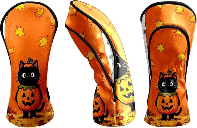 Golf Head Covers Leather Driver Headcover, Premium Golf Club Covers - Image 2