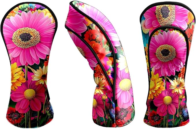 Golf Head Covers Leather Driver Headcover, Premium Golf Club Covers - Image 2