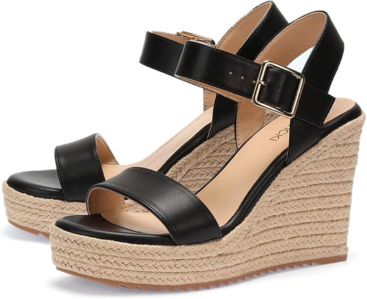 VICKI·VICKI Wedges for Women Platform Sandals Wedge Heels for Sandals by VICKI%C2%B7VICKI