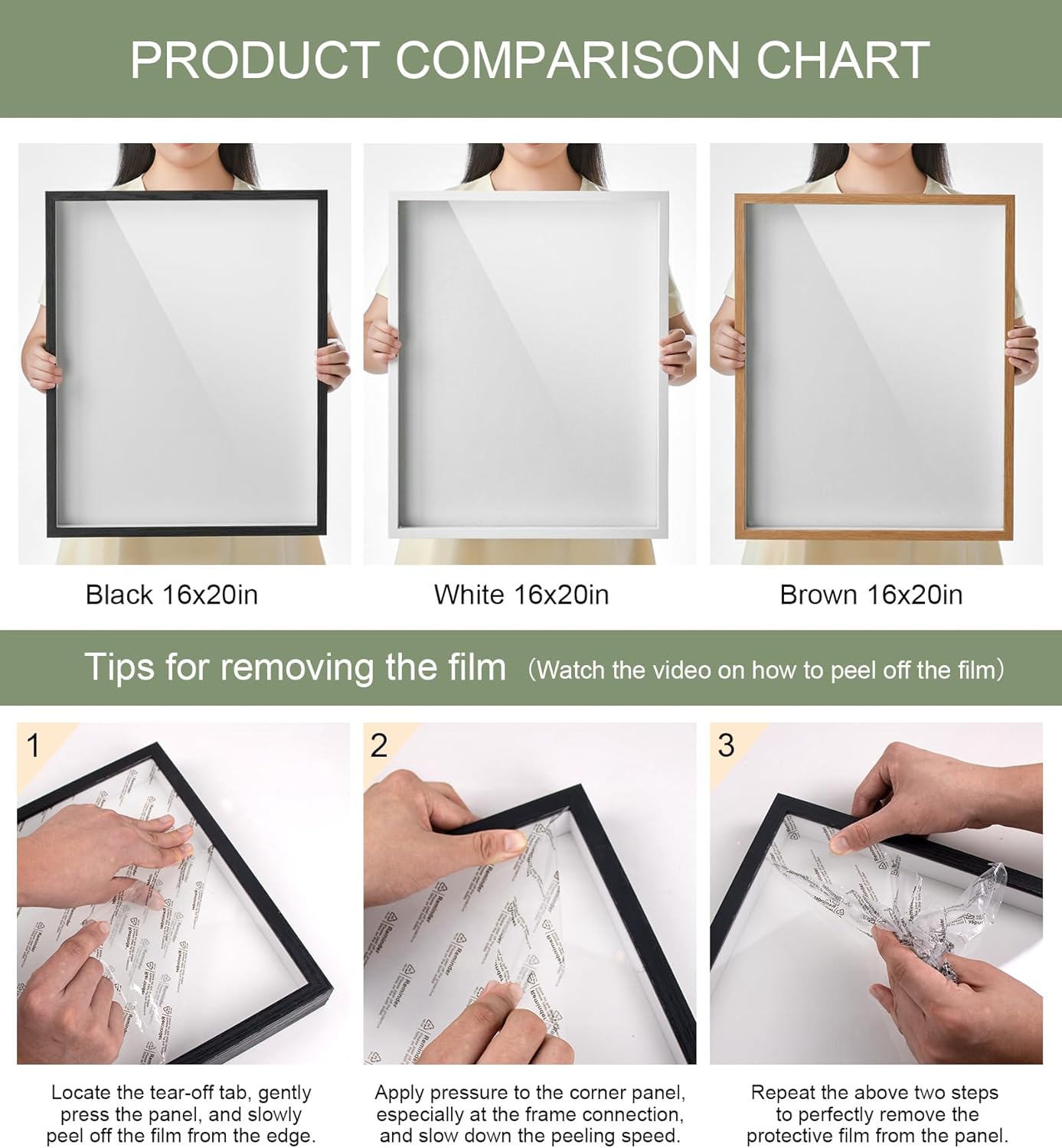 16x20 Shadow Box Display Case Picture Frame with Soft Linen Back, Large Deep Black Shadow Box 16x20 for Flowers Medal Display Case Jersey pet Graduation Memorabilia Baby Ltems Crafts Photos