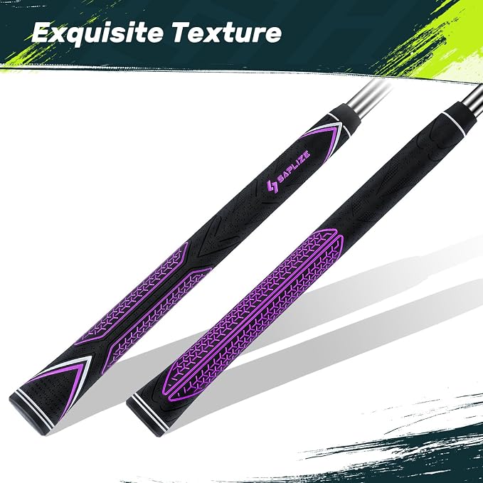SAPLIZE High-performance Rubber Golf Grips 13 Pack, High Shock Absorption - Image 4