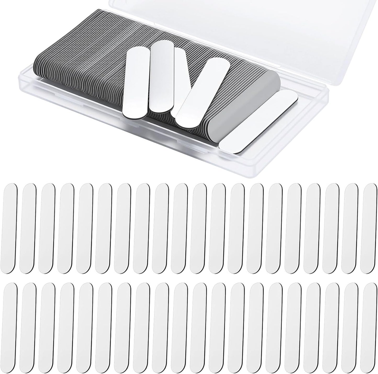 100 Pcs Golf Weighted Lead Tape 0.1 oz/ 3 g Adhesive Lead Tape Strips Add Swing Weights for Golf Clubs Iron Putter Tennis Racket Squash Racquet Adjust Weight