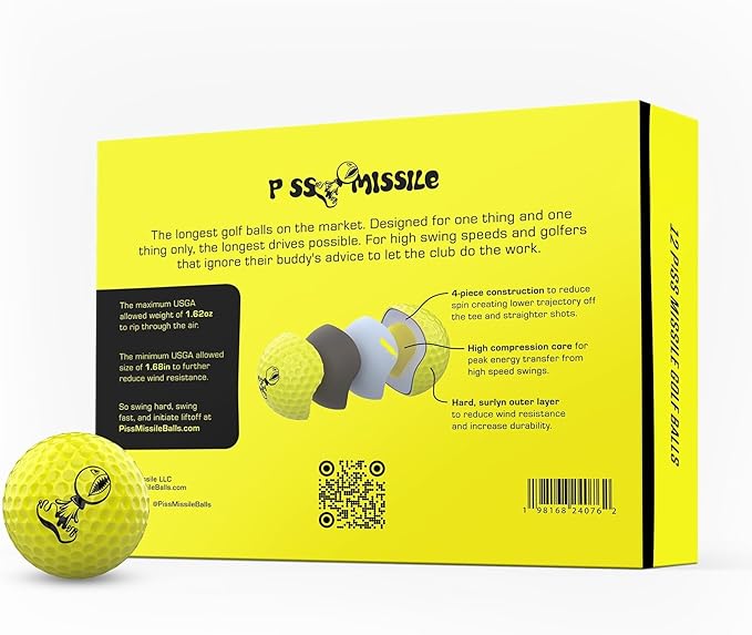 P*ss Missile Distance Golf Balls - Image 4