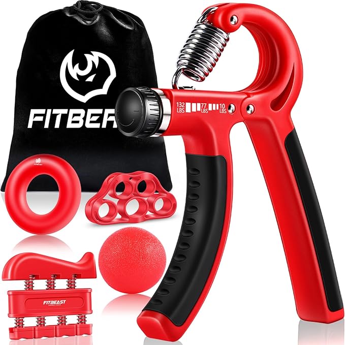 FitBeast Grip Strengthener Forearm Strengthener Hand Grips Strengthener Kit by FitBeast