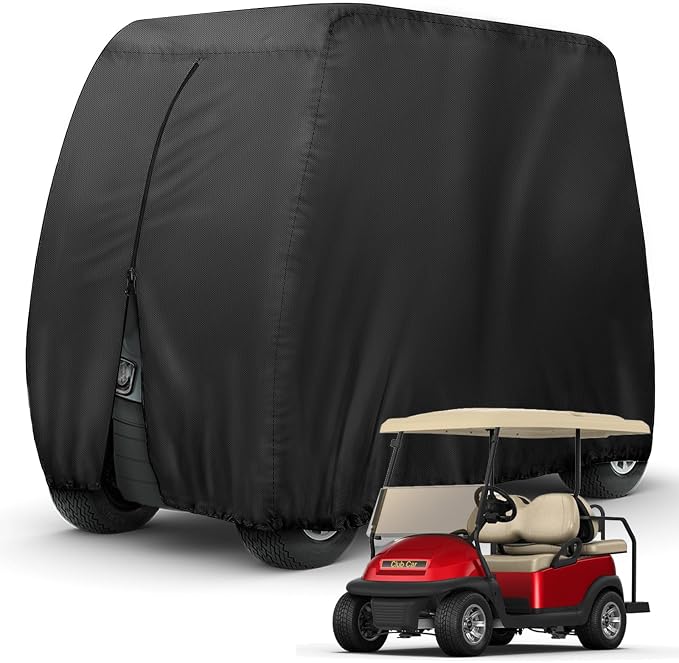 Golf Cart Cover 6 Passenger Heavy Duty, 420D Waterproof Golf Cart Covers by Professionalcoversellers
