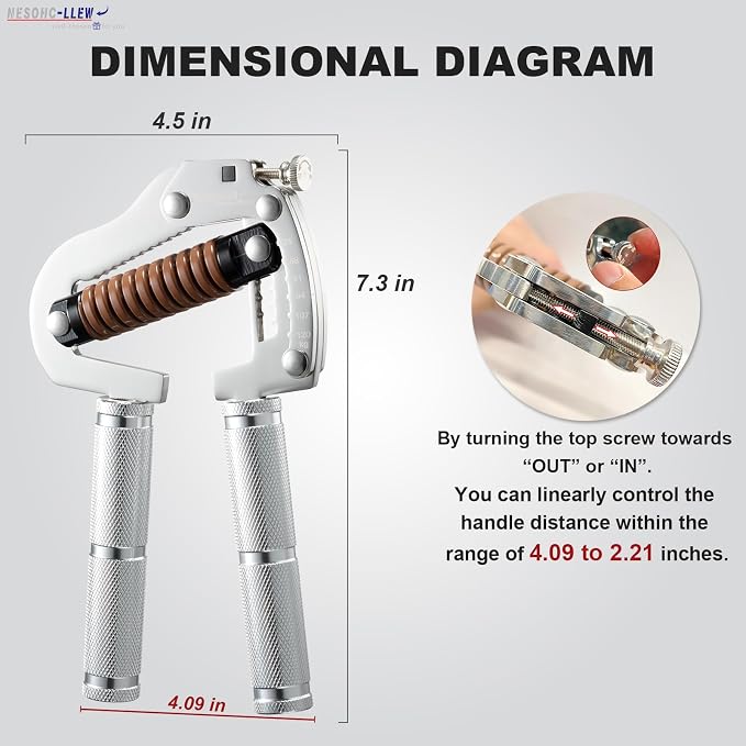Adjustable Grip Strength Trainer: Premium 304 Stainless Steel Structure - Image 5